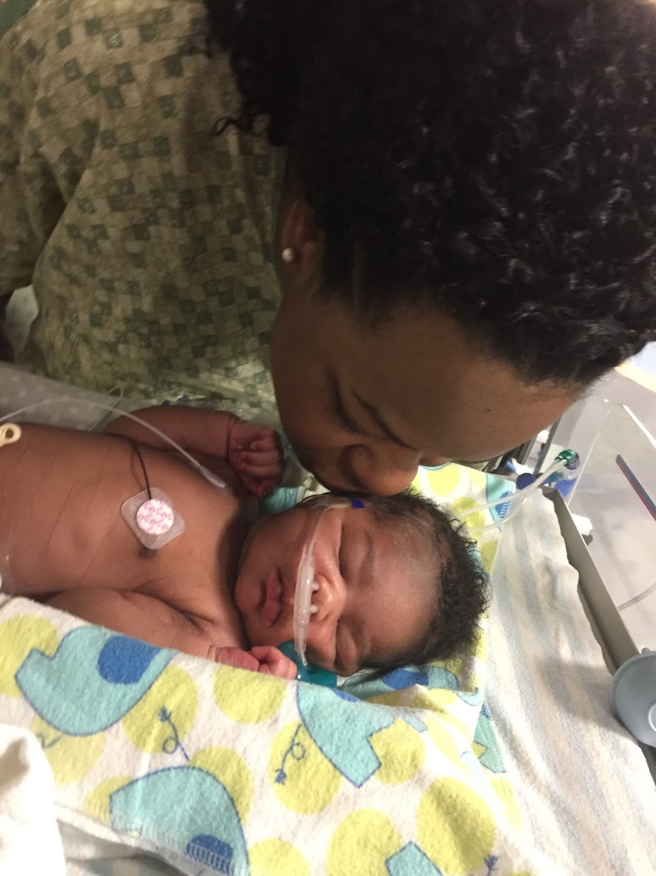 The NICU stay is extremely difficult for a mom