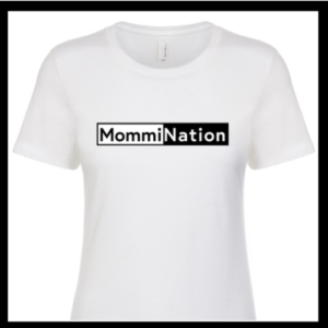MEDIUM White MommiNation T-Shirt