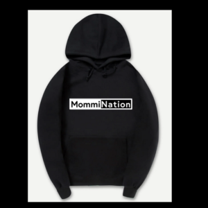 SMALL MommiNation Hoodie BLACK