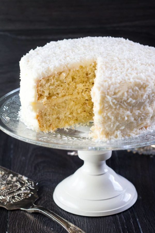 Cooking with Yolande – Coconut Cake with Coconut Cream Cheese Frosting ...